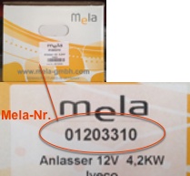 Mela Technik GmbH in Schwerin - Contact, Starters and Alternators